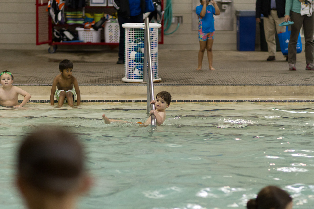 November 17, 2011 - Swim-class, first time with no accompanying parents