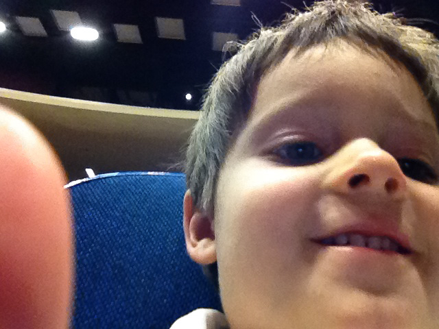 - April 12, 2012 - Peter sat through QUITE the chamber-music concert...