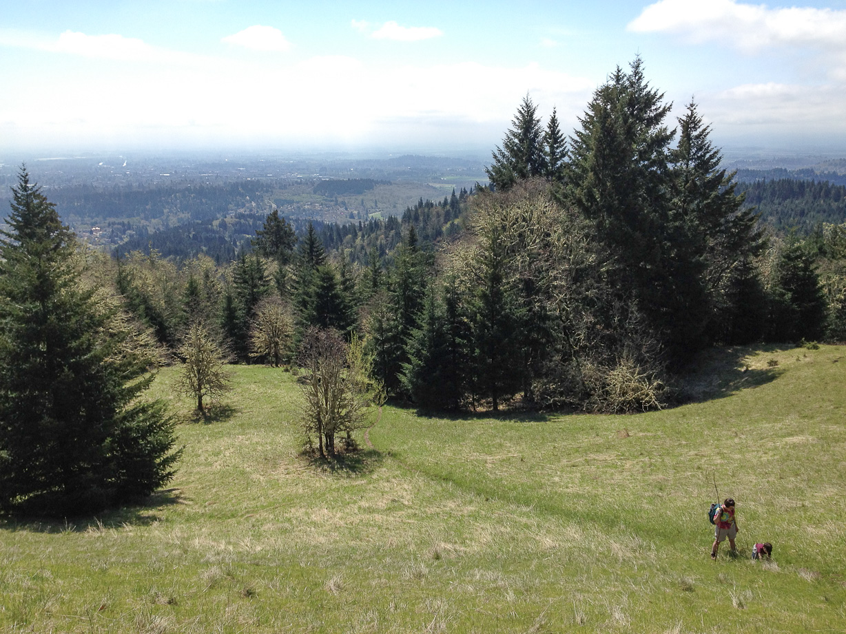  April 21, 2012 - A hike up to Dimple Hill, just north-north-west of Corvallis