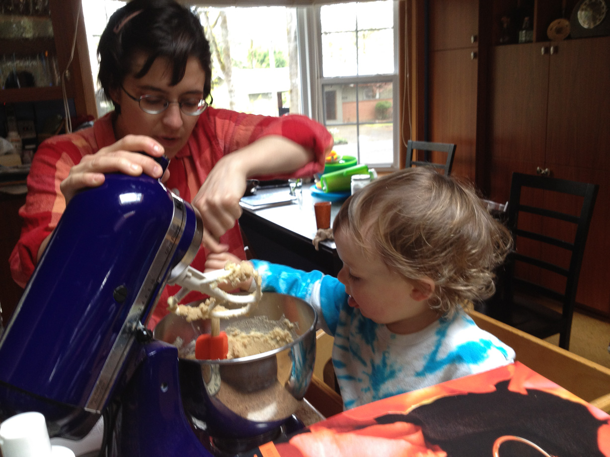  April 20, 2012 - Making cookies