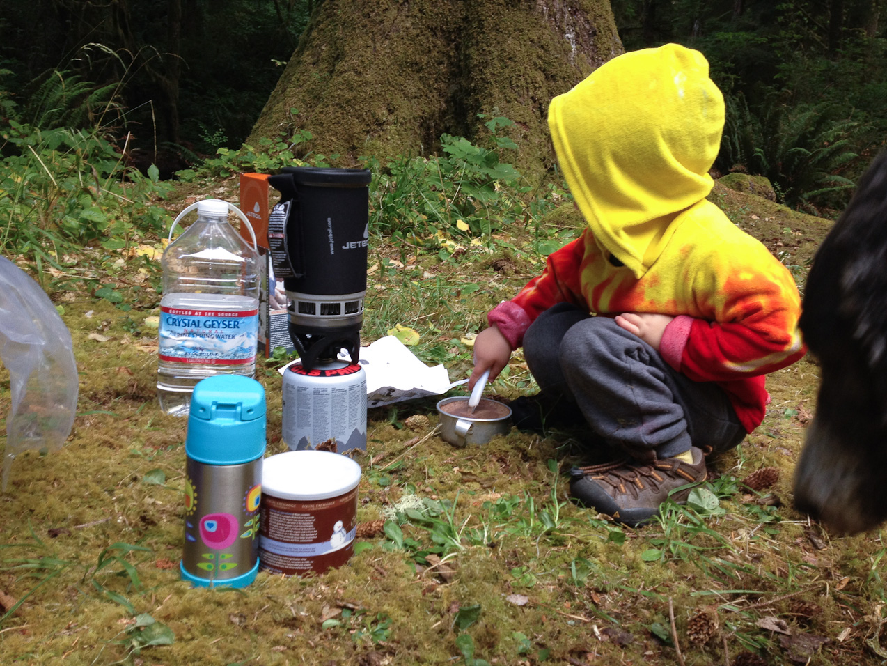  August 25, 2012 - Breakfast staple: hot cocoa.