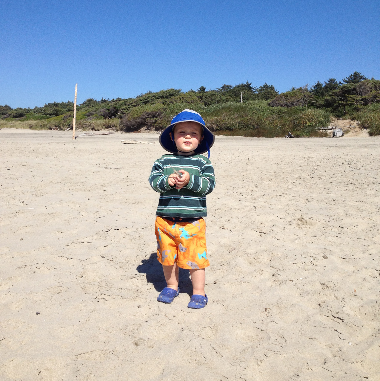  September 01, 2012 - Oregon coast beach attire.