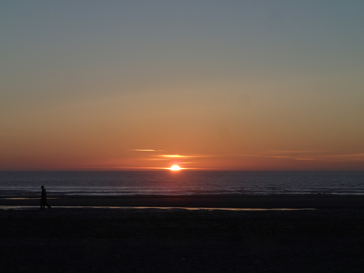  September 02, 2012 - Sunset #2 over the ocean.