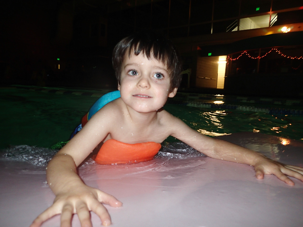  October 26, 2012 - Spooky nighttime party at the city pool