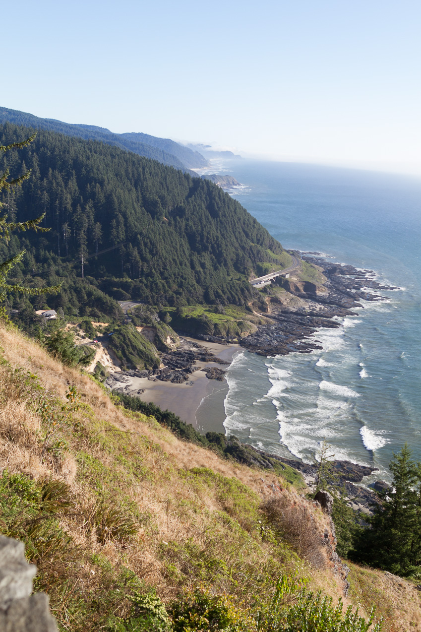  August 27, 2014 - Looking down over Devlin's Churn