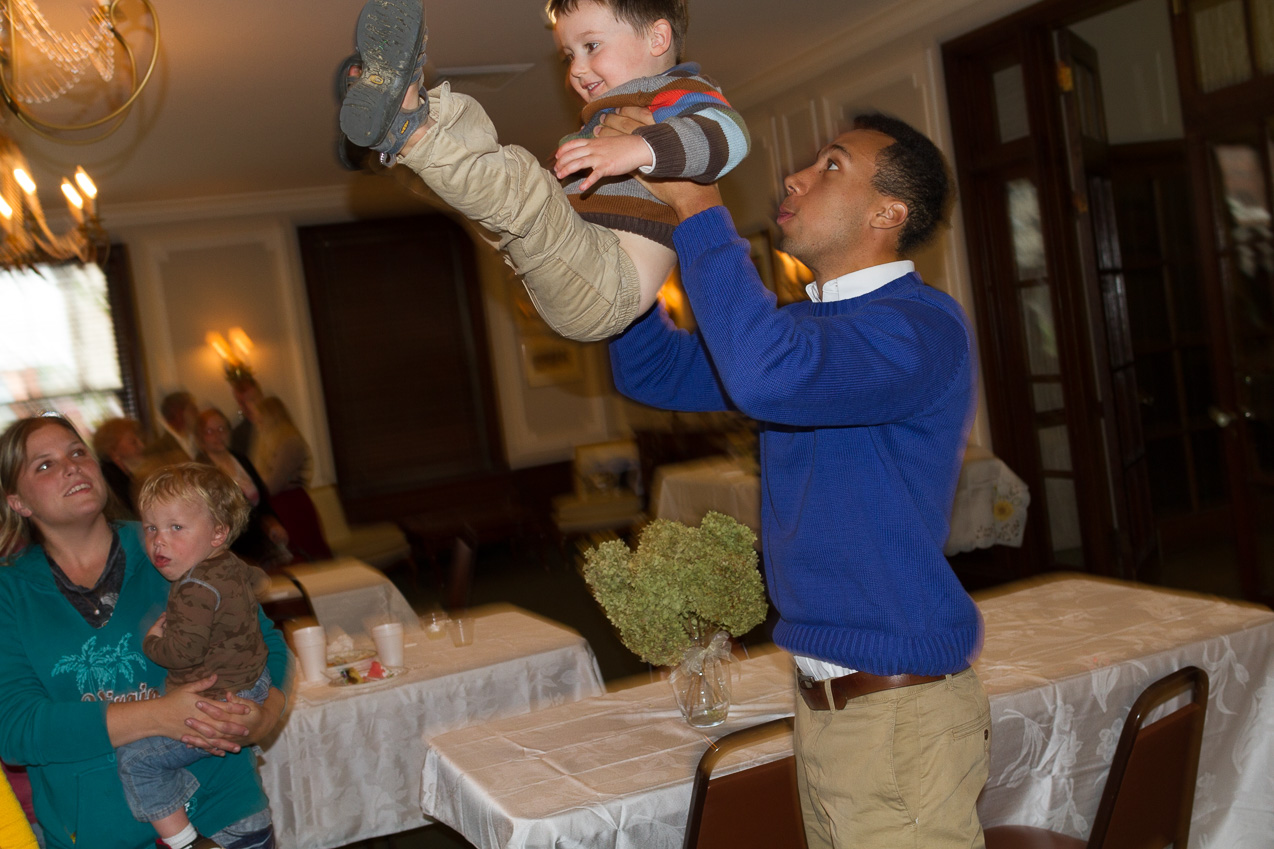  October 11, 2014 - At John and Jacie's follow-up wedding reception, in Evansville