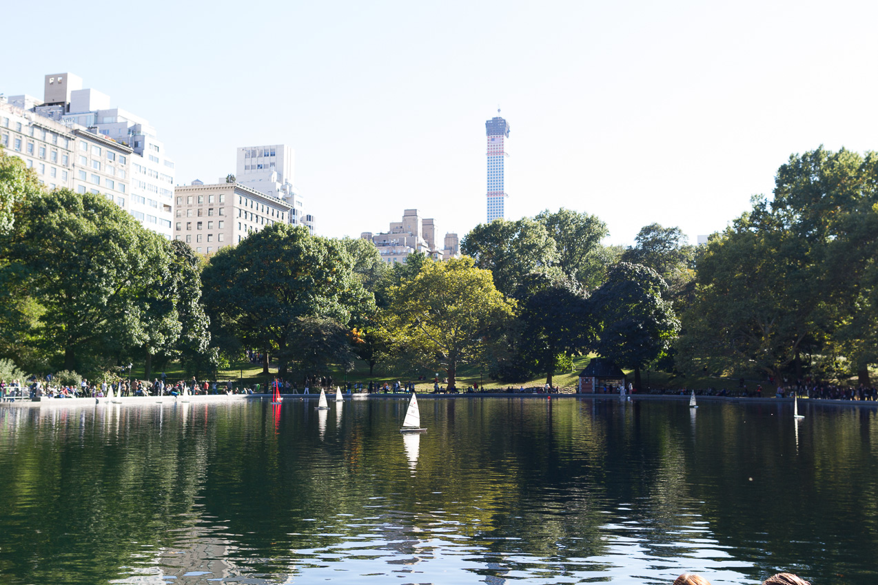  October 12, 2014 - Central Park distractions - good for seeing the sun and getting used to the city dynamics.