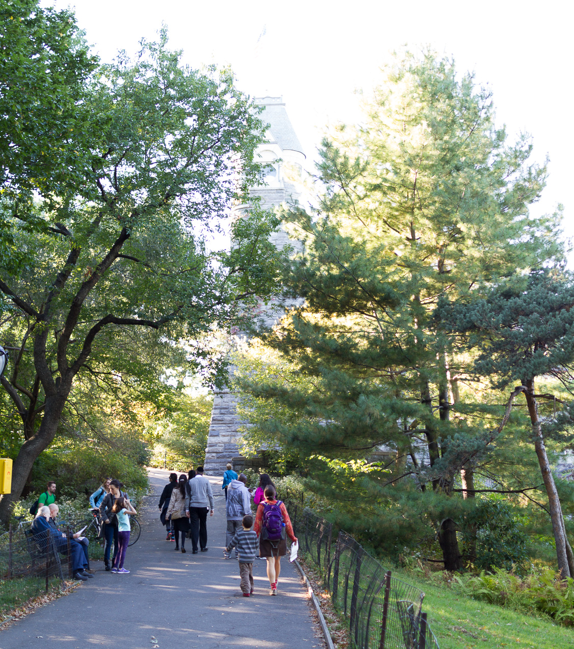  October 12, 2014 - Central Park distractions - good for seeing the sun and getting used to the city dynamics.