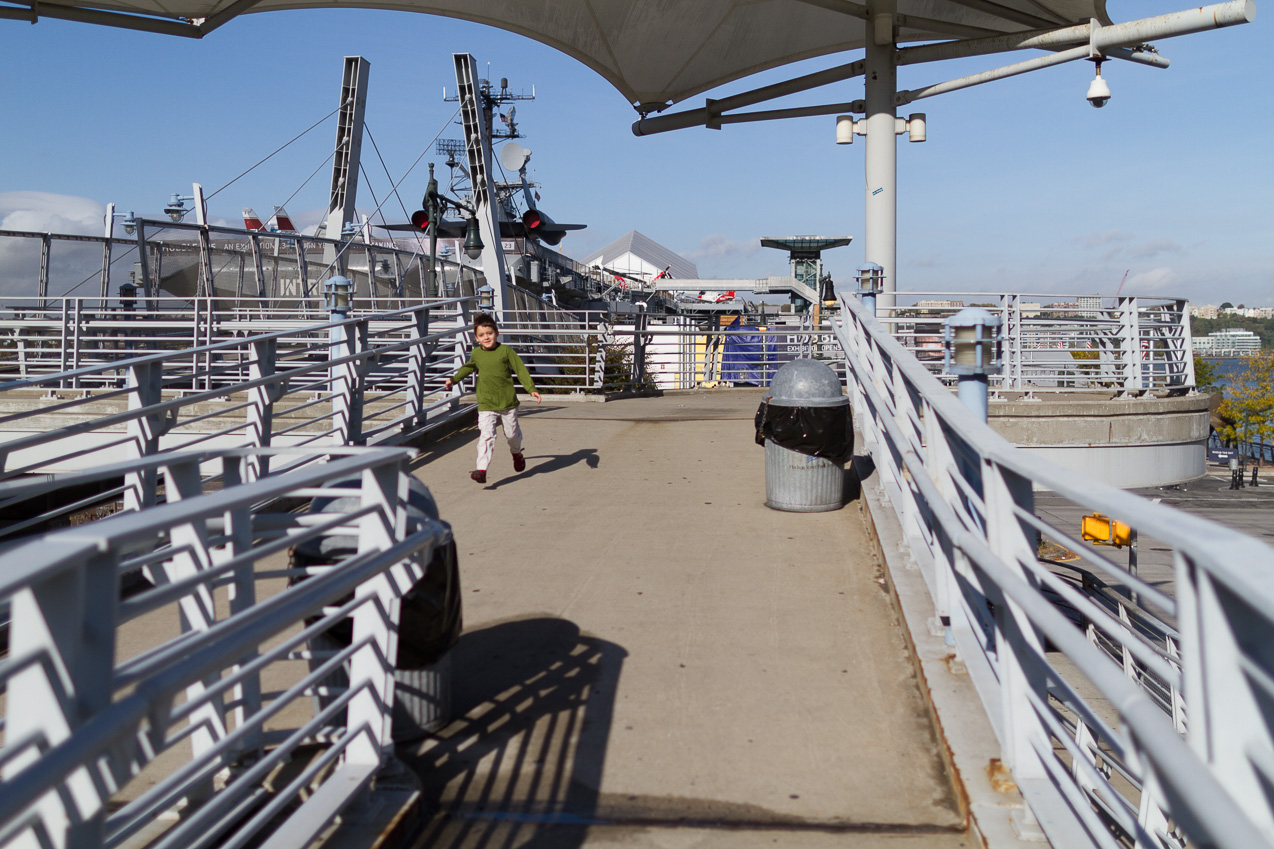  October 14, 2014 - USS Intrepid Meseum, with highlight the Space Shuttle Enterprise