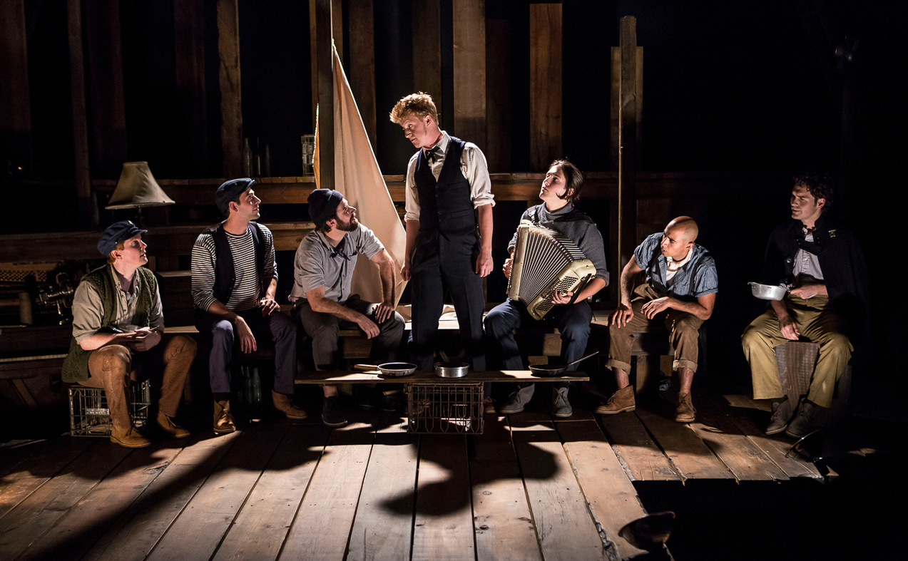  October 13, 2014 - Rights reserved: The Old Man and The Old Moon — PigPen Theatre Co. : http://www.pigpentheatre.com/the-old-man-and-the-old-moon/#
