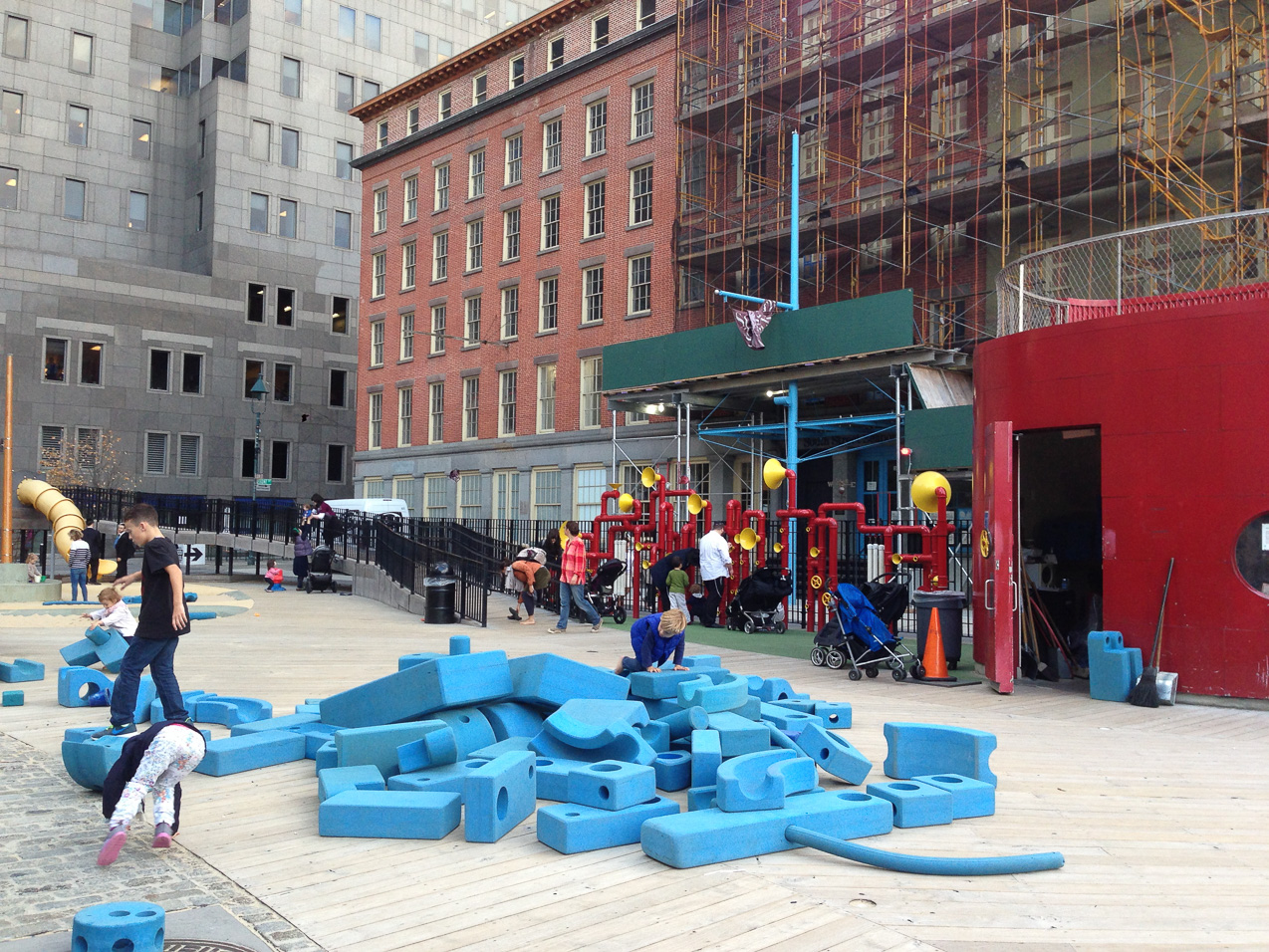  October 14, 2014 - Nice downtown park. More chances for boys to unwind.