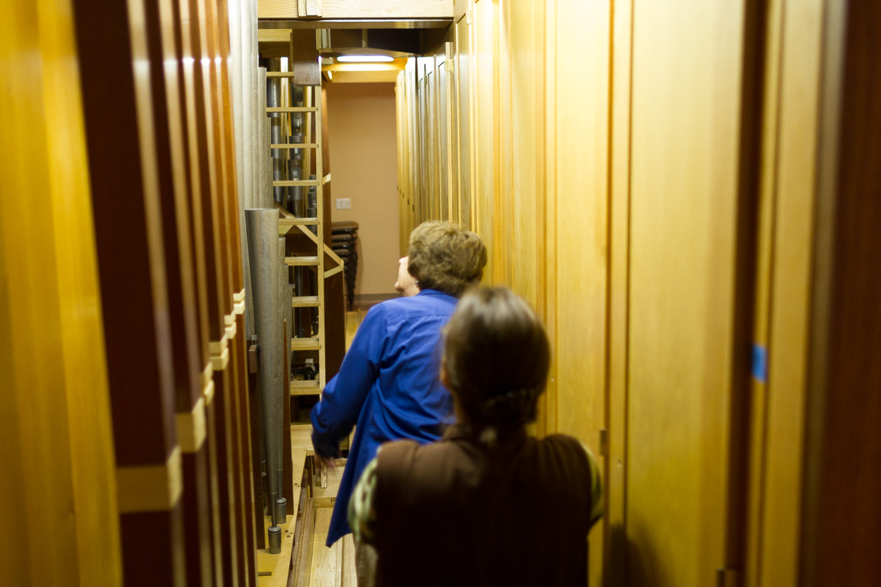  October 15, 2014 - Church of St. Ignatius Loyola, with its N.P. Mander tracker pipe-organ