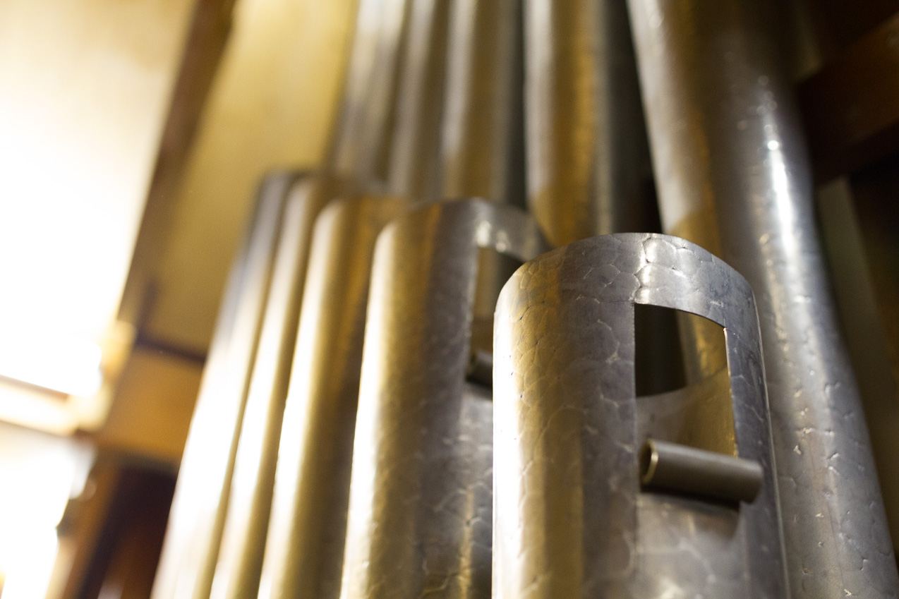  October 15, 2014 - Church of St. Ignatius Loyola, with its N.P. Mander tracker pipe-organ